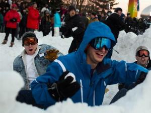 西雅圖近6000人打雪仗刷新吉尼斯紀錄